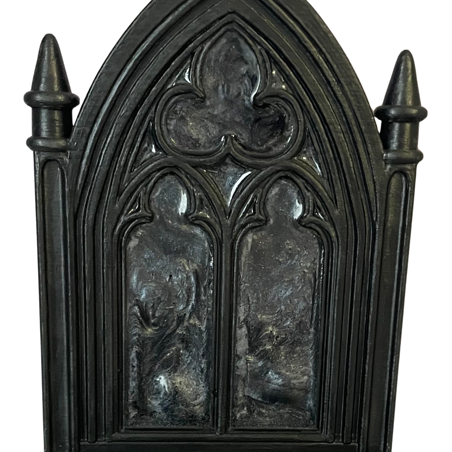 Gothic Cathedral Mini Shelf – Dark Altar Display for Jewelry, Crystals, or Witchy Decor Occult Shelf