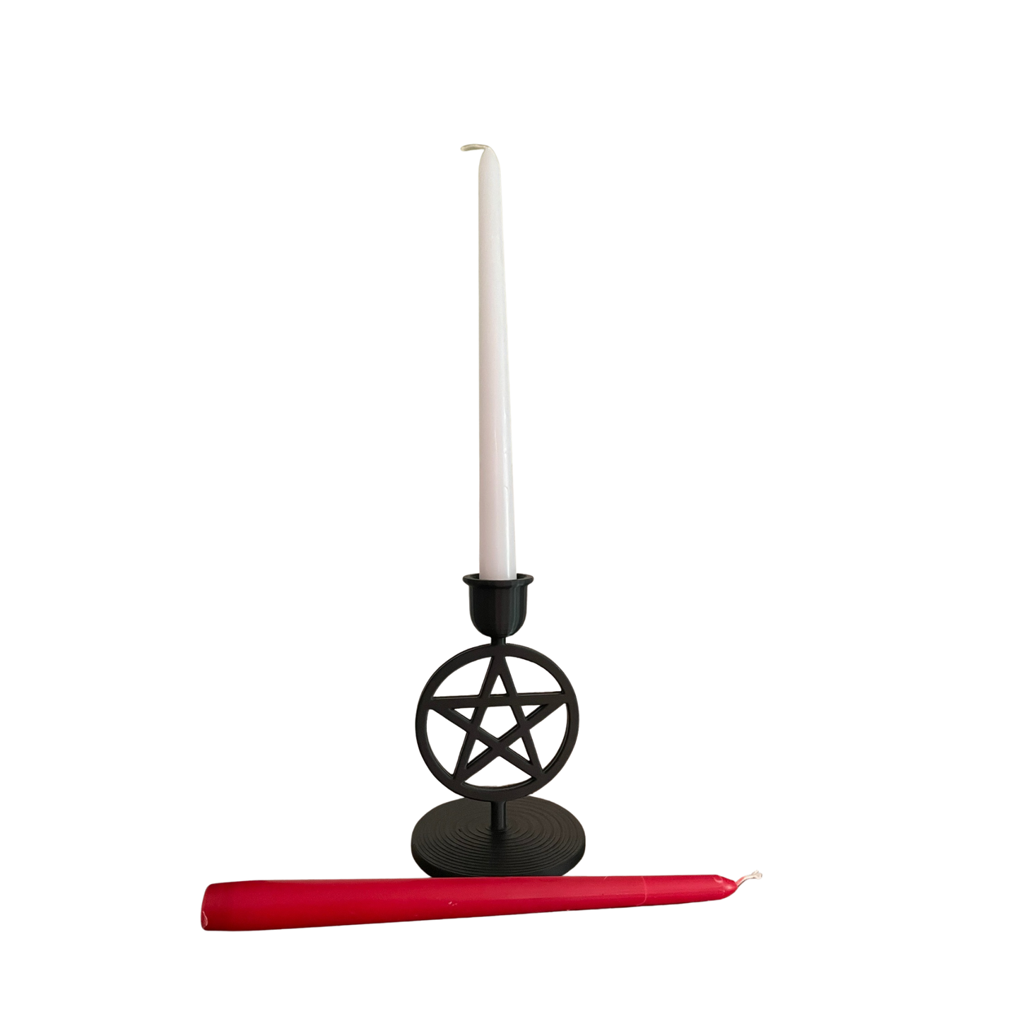 Gothic Candle Holders – Gothic Altar Decor for Ritual & Shadow Work (Set of Two)