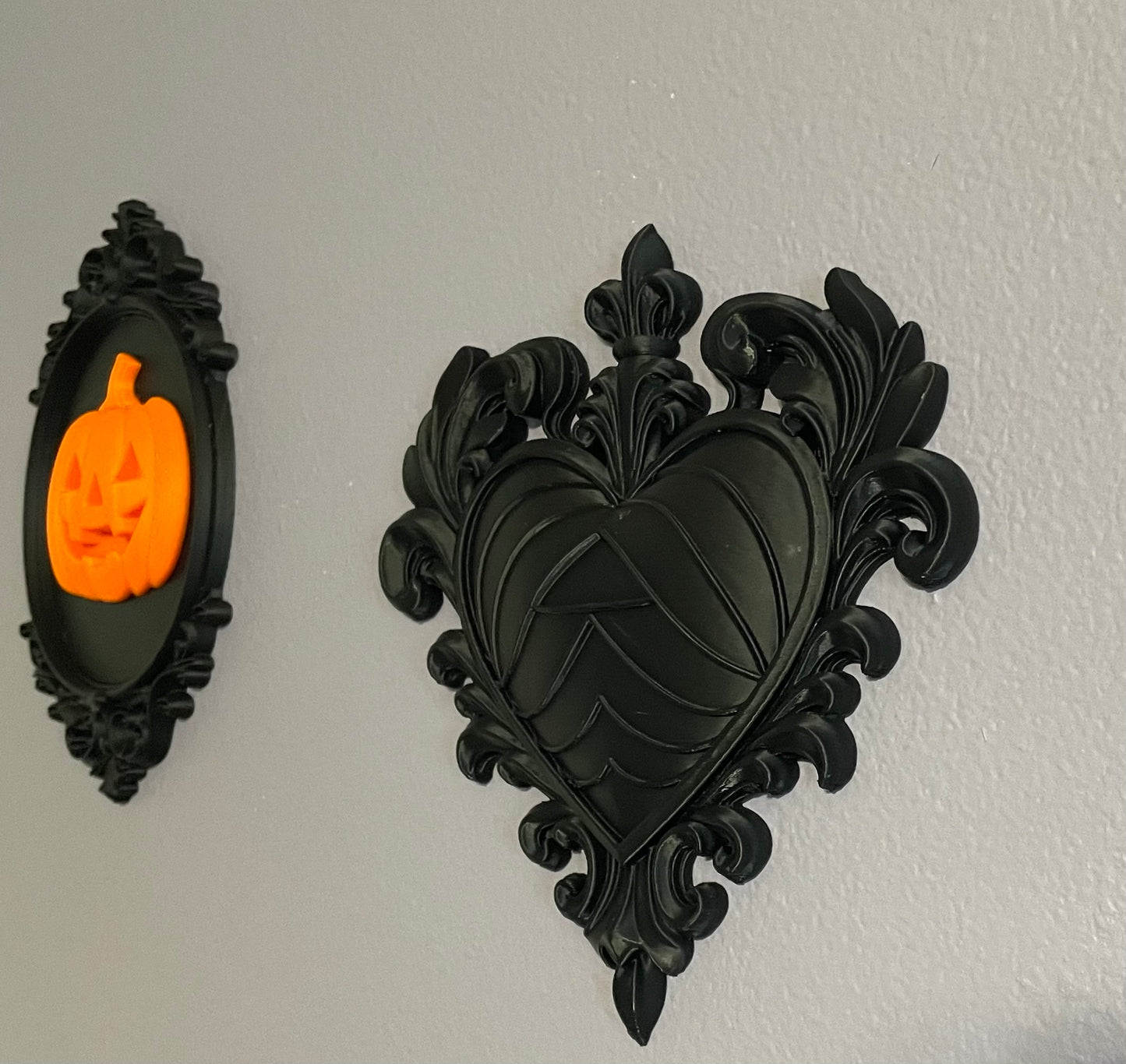 Cursed Curiosities Wall Plaques – Gothic Witchy Halloween Home Accent