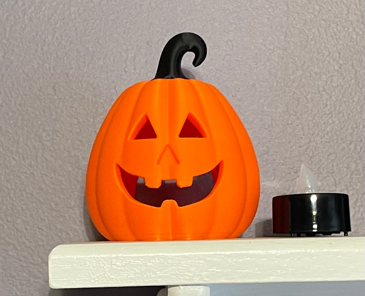 Gothic Halloween Pumpkin Plaque Set: Spooky Jack O' Lantern Wall Decor